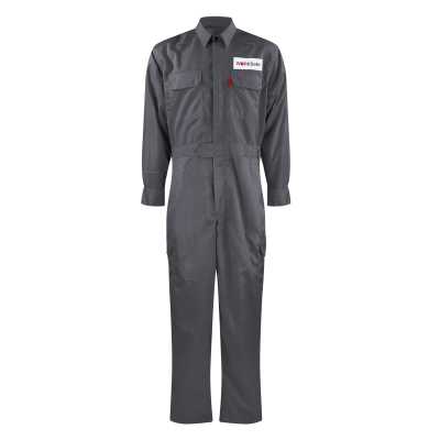 Worksafe Fr Grey Coverall In Dupont Nomex Soft Iii A 4.5Oz Size Mtm